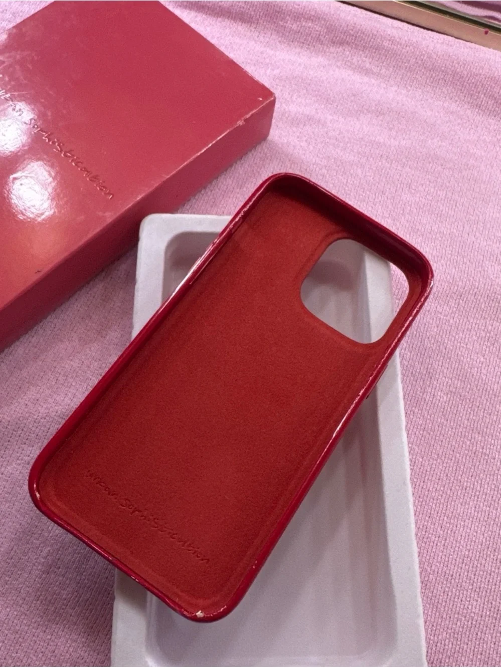 Urban sophistication red case for the 14 pro max